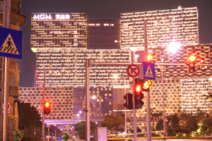 マカオ一人旅　MGM コタイ