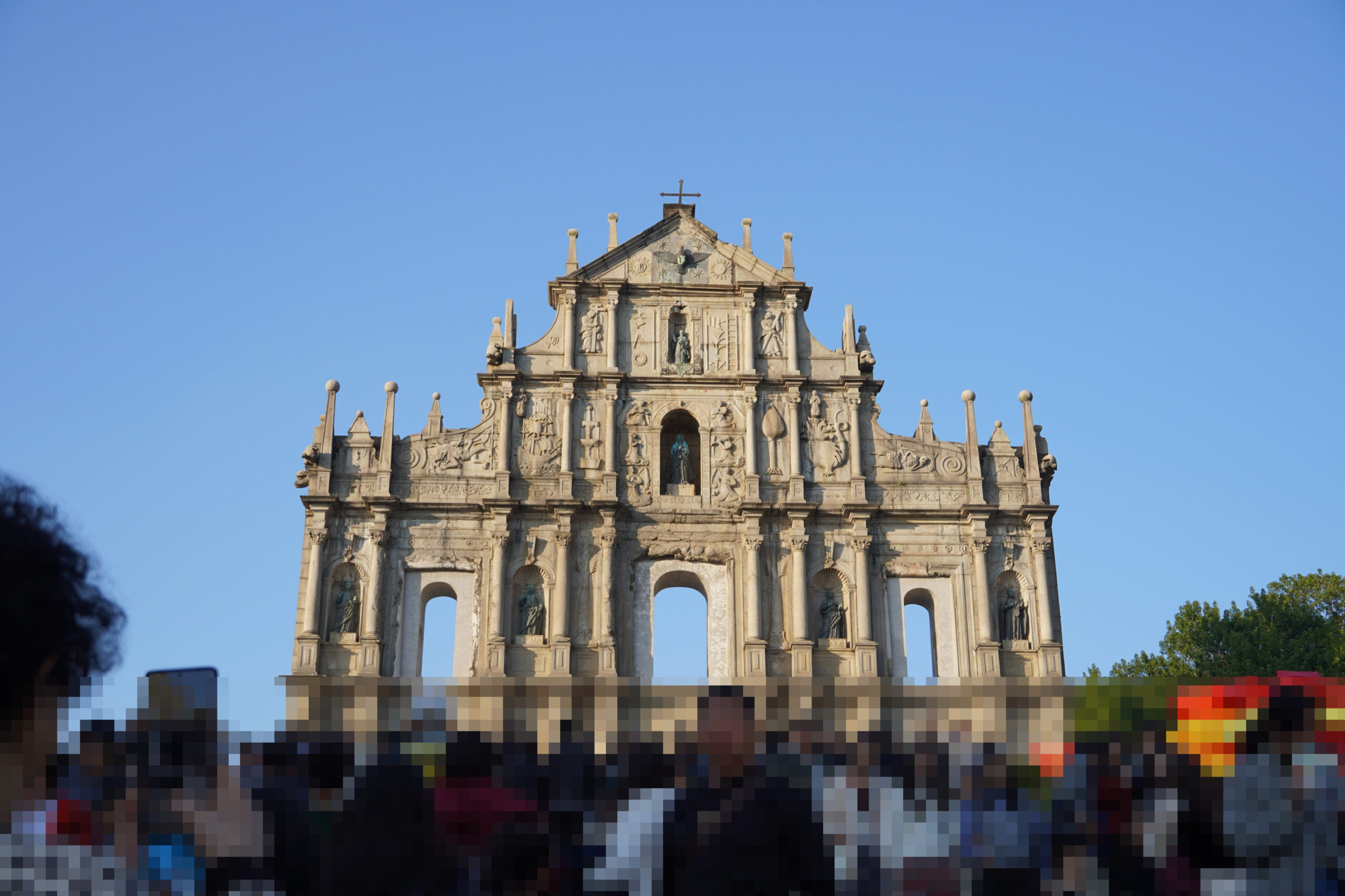 【未使用】マカオパス3枚 世界遺産 聖ポール天主堂跡 MACAU Pass マカオの行ってよかった！世界遺産フォートラベル