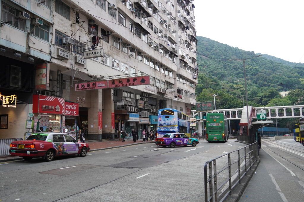 香港 東区 鰂魚涌（クォーリーベイ）