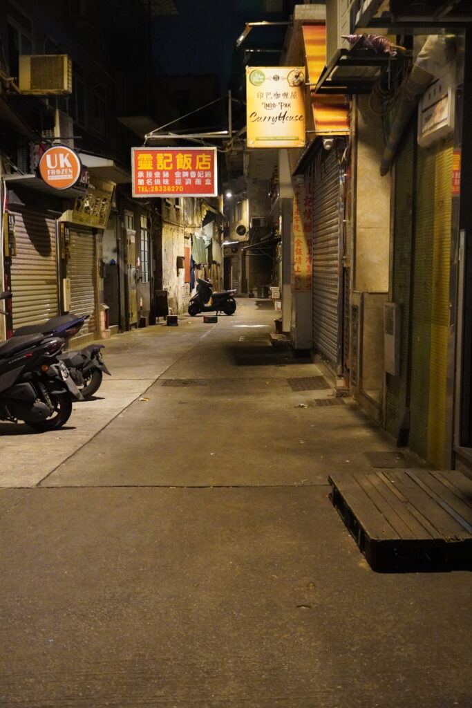 マカオ半島　路地裏