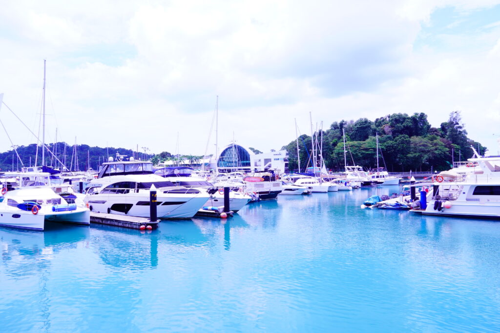 海沿いのブロードウォーク